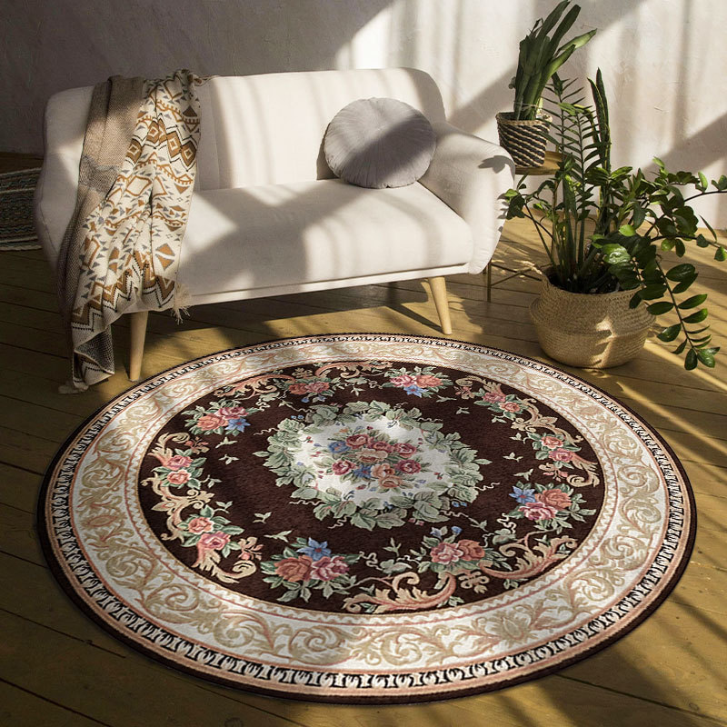 Bohemian Round Rugs Floral Med - Home Bathroom Colors review and price