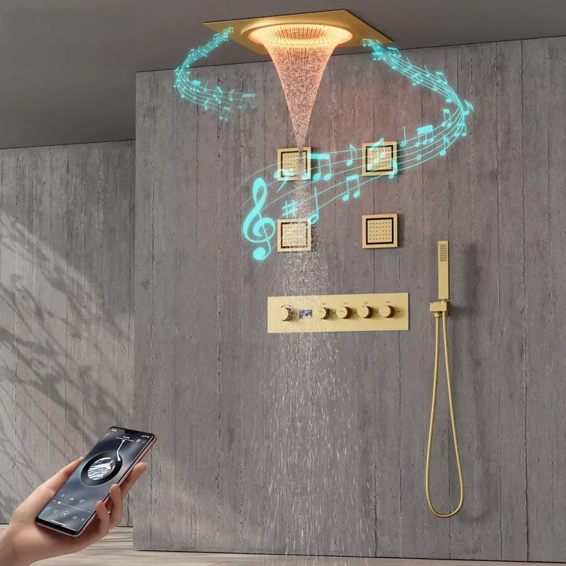 Smart LED Shower Set Bathroom  - Home In Bathroom review and price