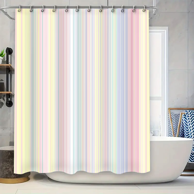Soft Striped Shower Curtain Pa - Home Bathroom Colors review and price