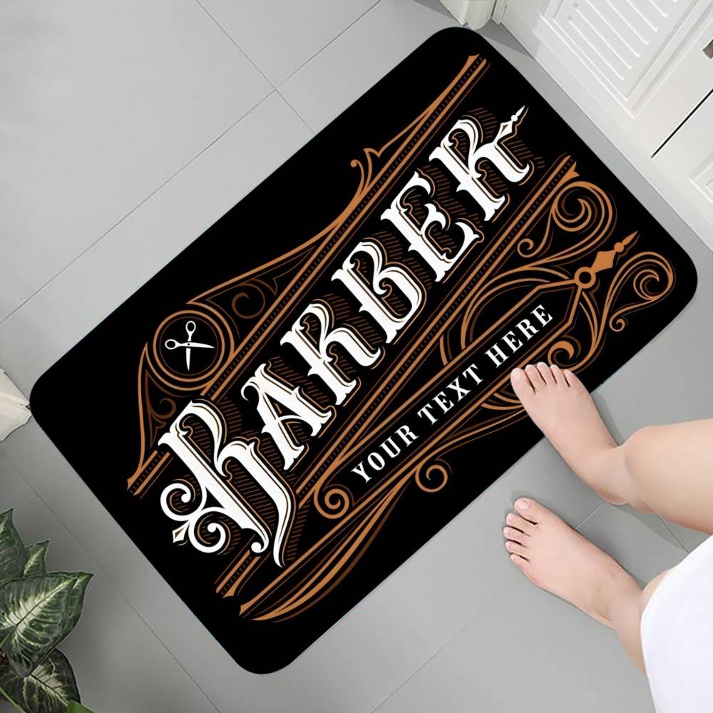 Barber Shop Sign Carpet Bathro - Home Bathroom Door Signs review and price