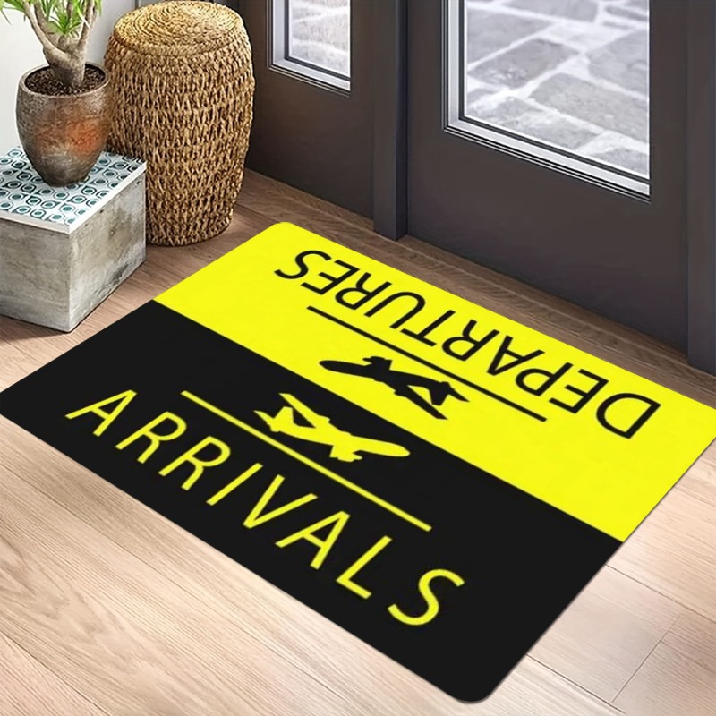 Aviation Theme Carpet Mat - Ai - Home Bathroom Door Signs review and price