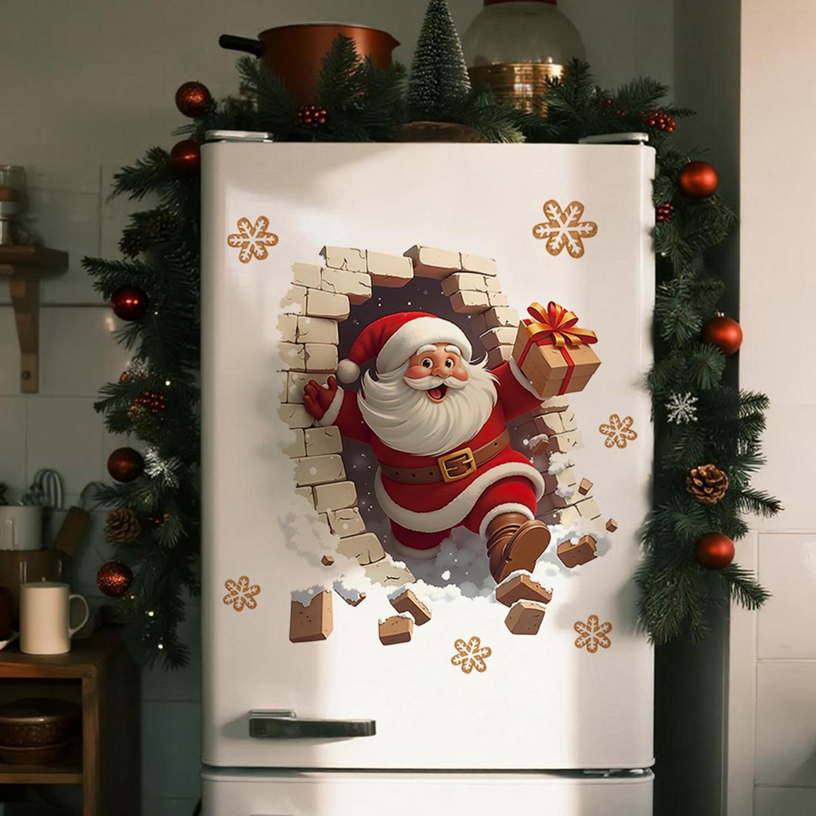 Santa Wall Stickers Christmas  - Home Bathroom Break review and price
