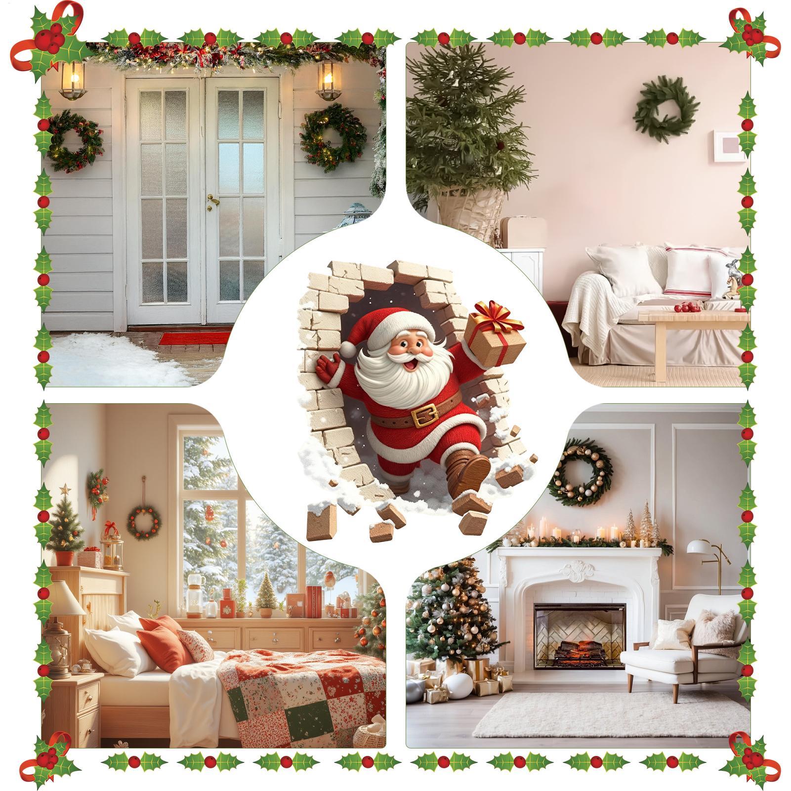 Santa Wall Stickers Christmas  - Home Bathroom Break review and price