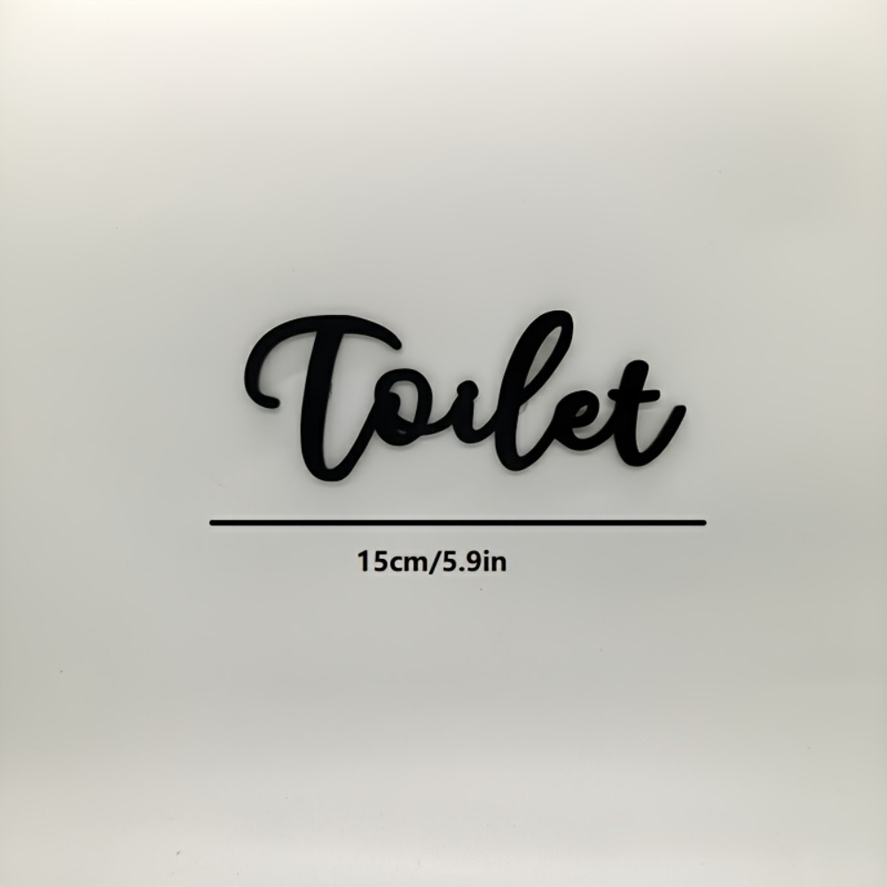 CIFBUY Modern Plastic Letter S - Home Bathroom Door Signs review and price