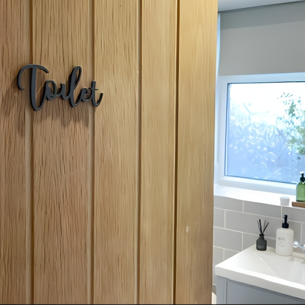 CIFBUY Modern Plastic Letter S - Home Bathroom Door Signs review and price