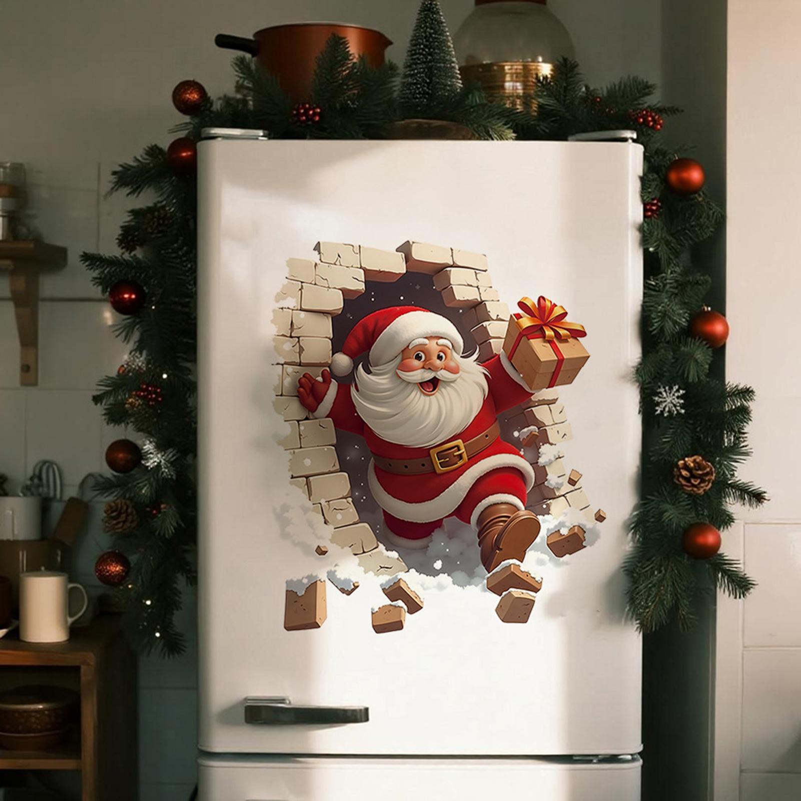 Christmas Santa Wall Decals Ch - Home Bathroom Break review and price