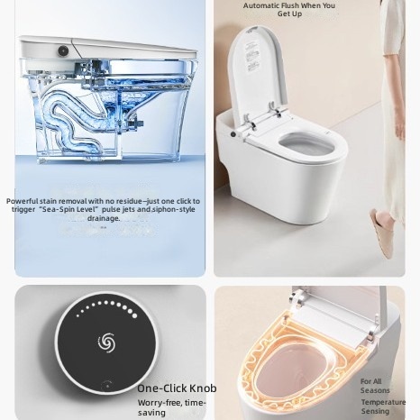 Heated Smart Toilet Seat, Auto - Home In Bathroom review and price