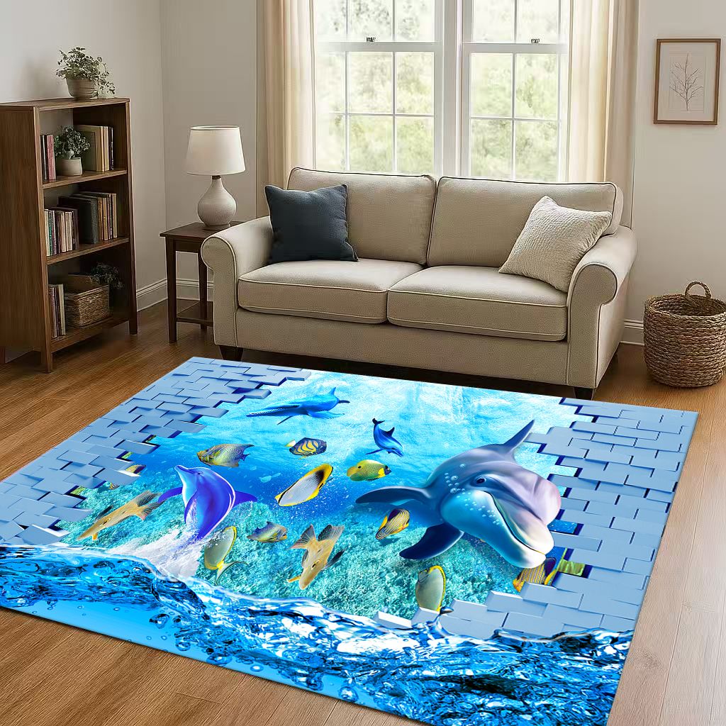 3D Illusion Underwater World B - Home Bathroom Break review and price
