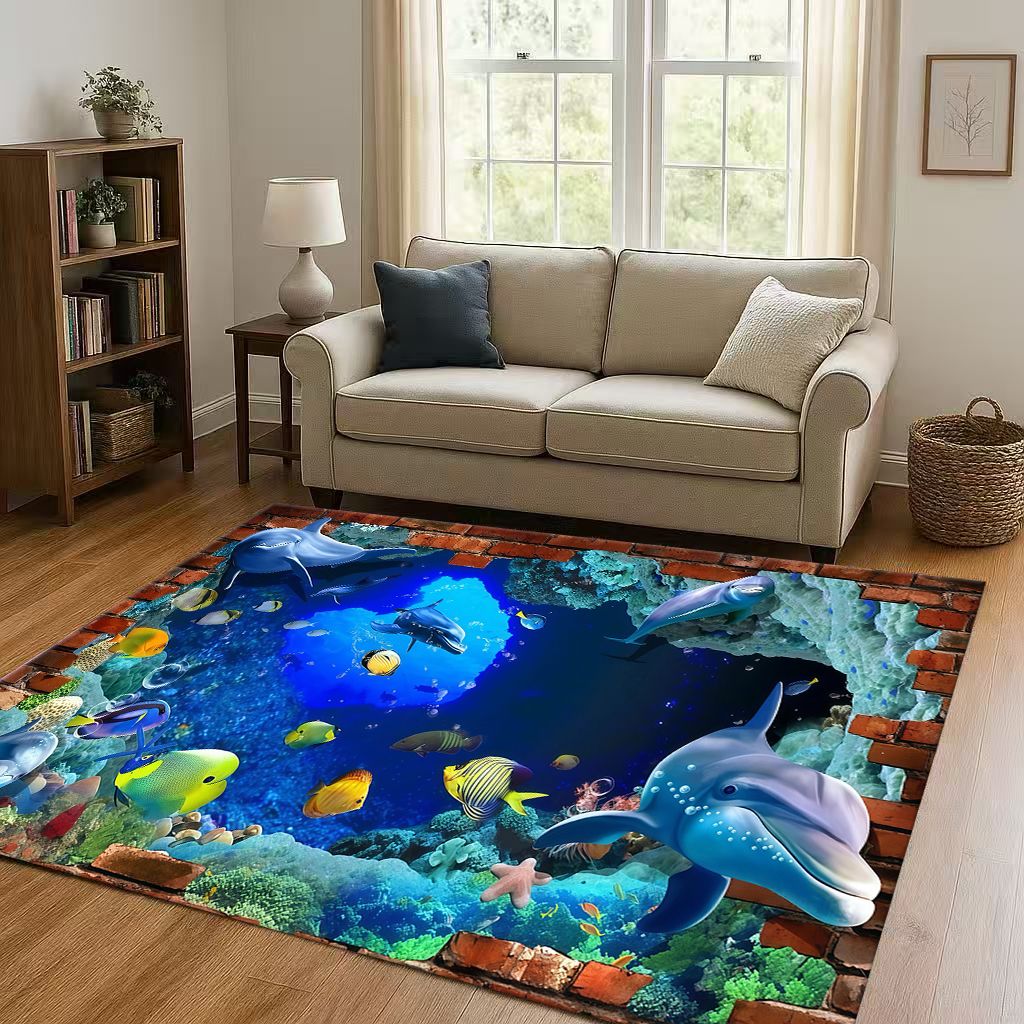 3D Illusion Underwater World B - Home Bathroom Break review and price