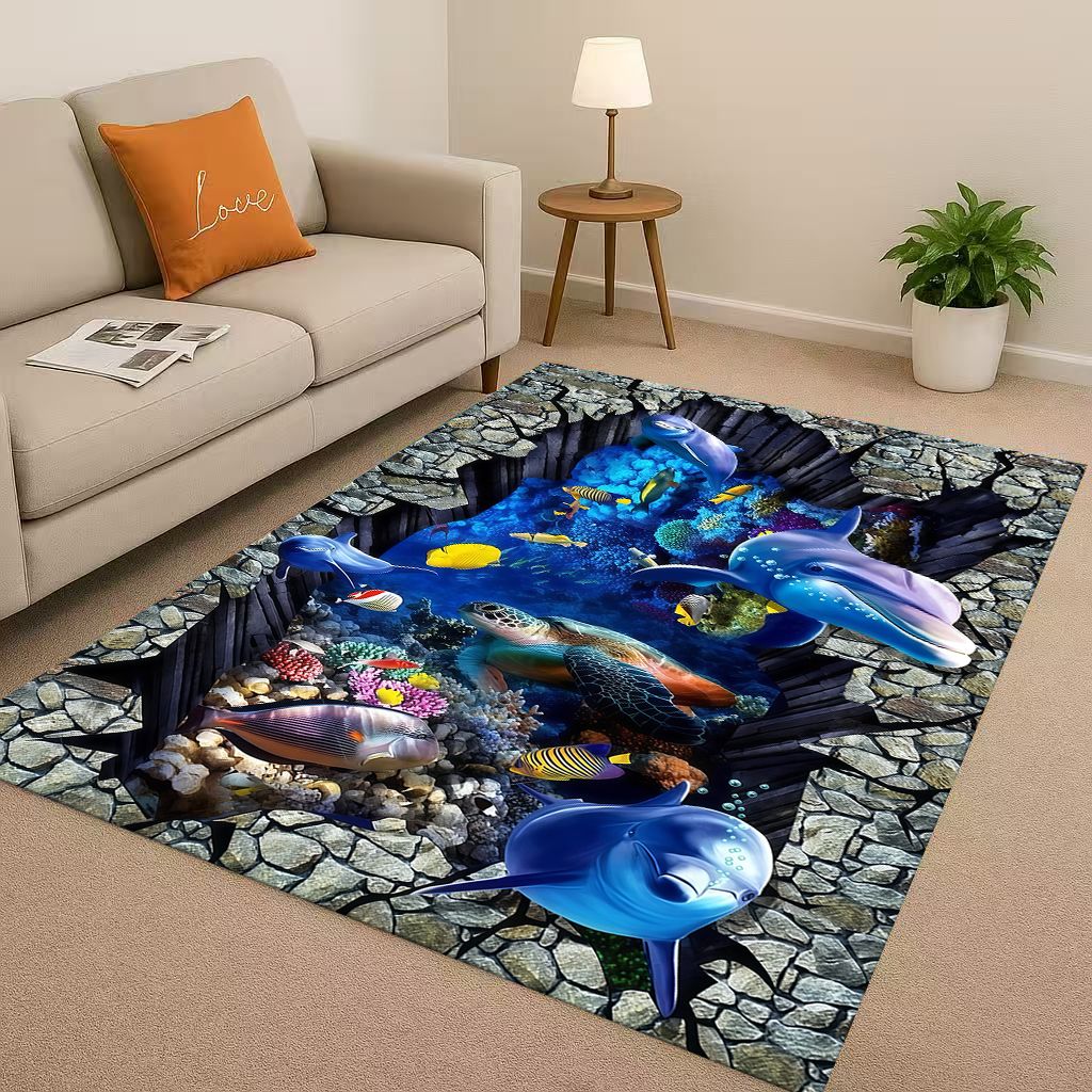 3D Illusion Underwater World B - Home Bathroom Break review and price