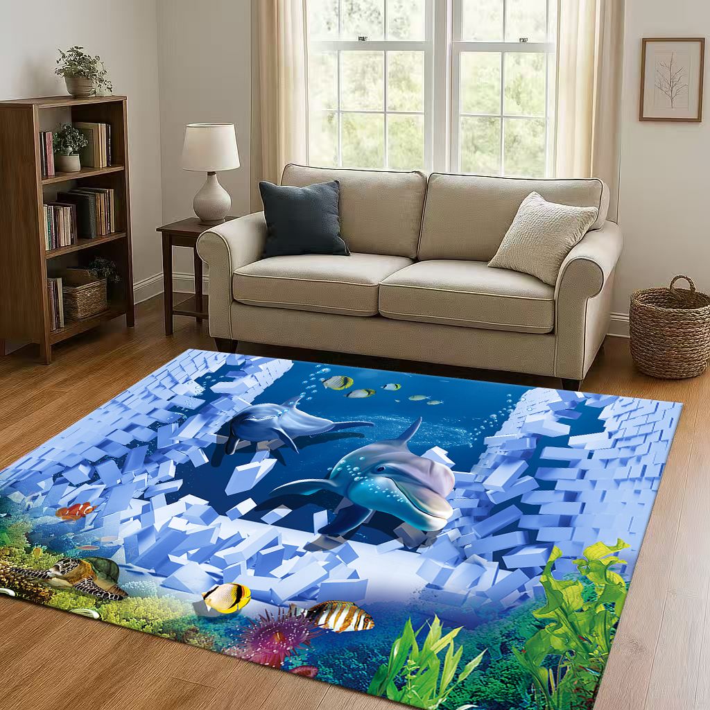 3D Illusion Underwater World B - Home Bathroom Break review and price