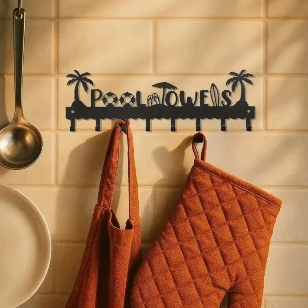 Multi-functions Metal Wall Hoo - Home Bathroom Door Signs review and price