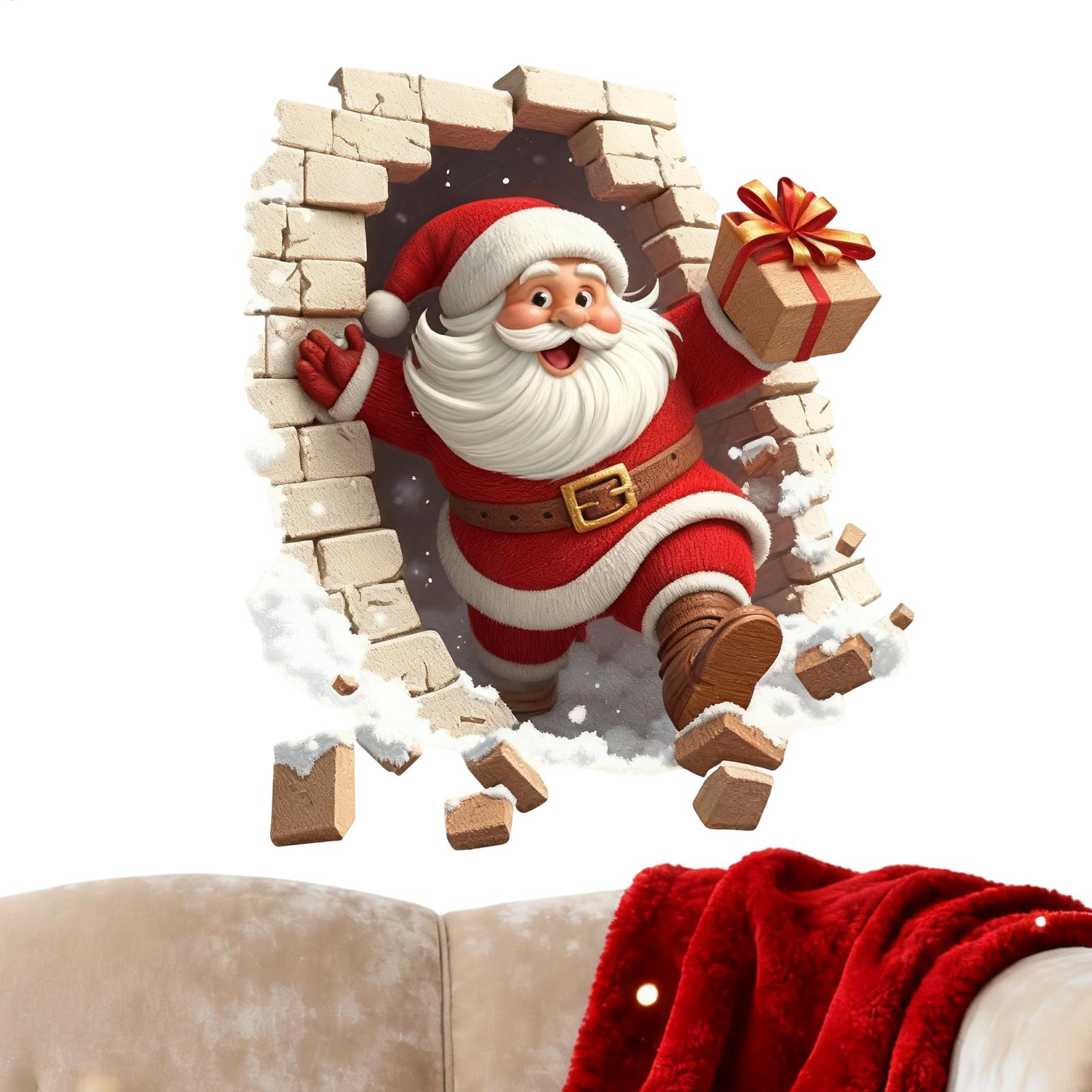 Santa Wall Stickers Santa Clau - Home Bathroom Break review and price