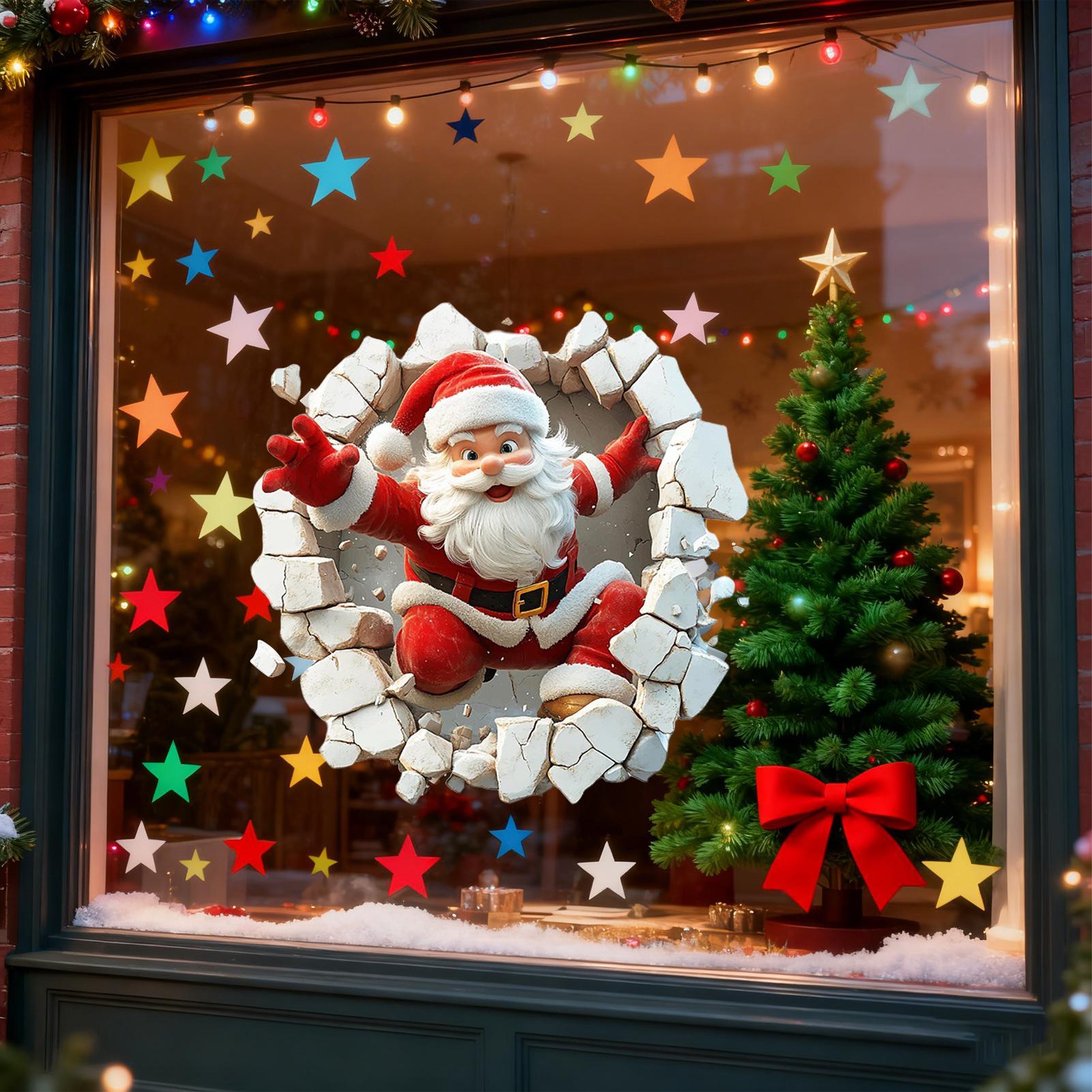 Holiday Window Clings Adorable - Home Bathroom Break review and price
