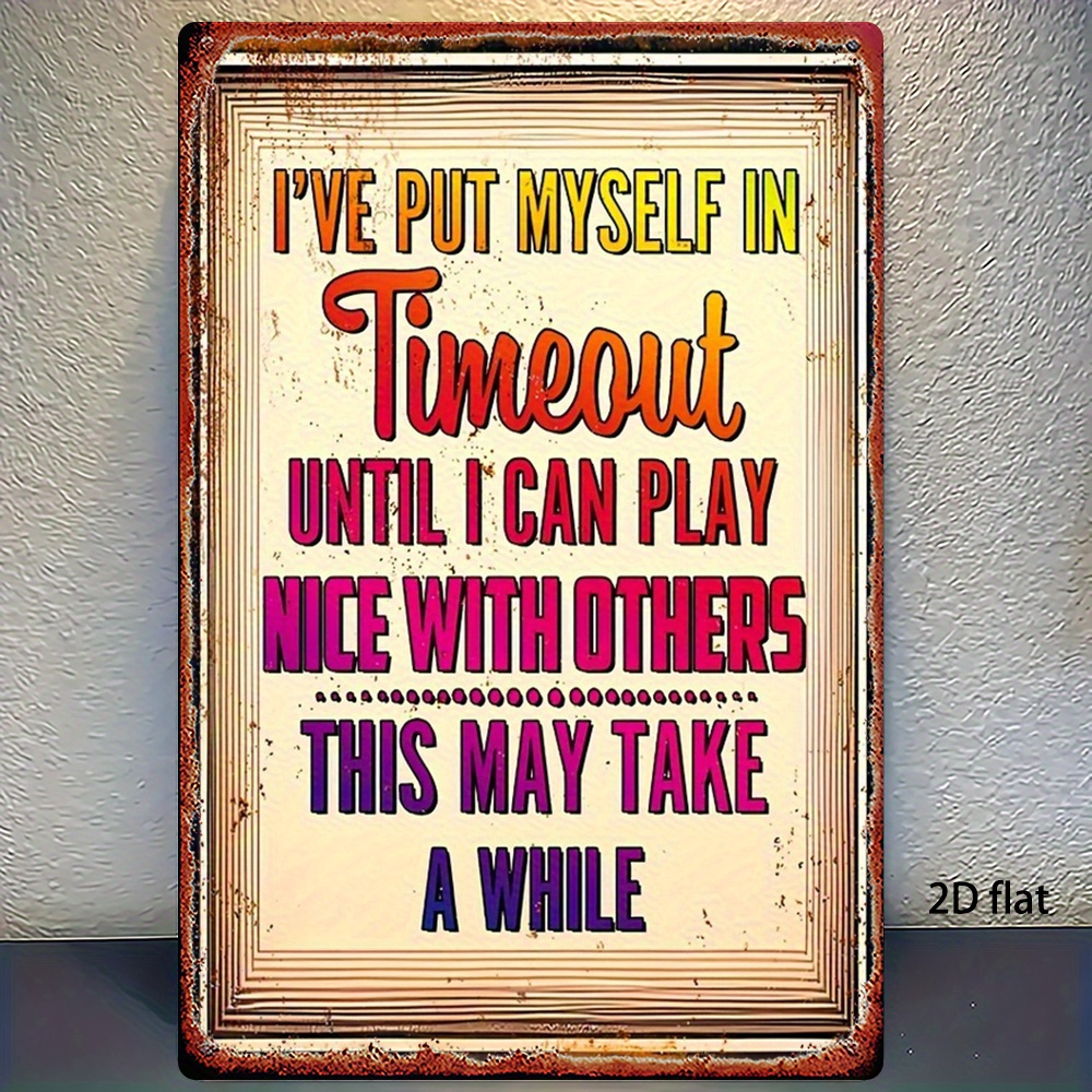 2D Metal Sign, Retro Iron Wall - Home Bathroom Break review and price