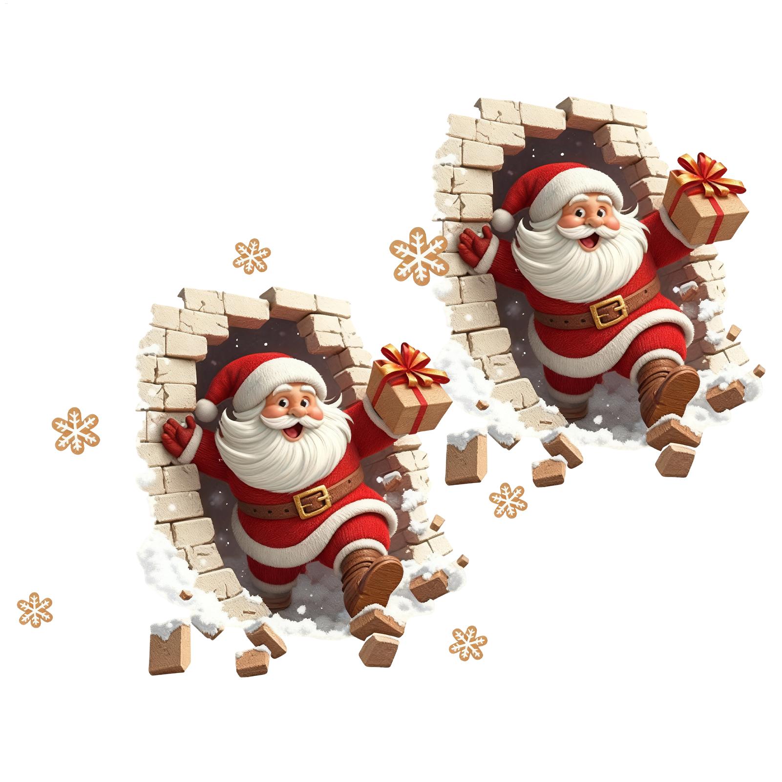 Wall Stickers Christmas Santa  - Home Bathroom Break review and price