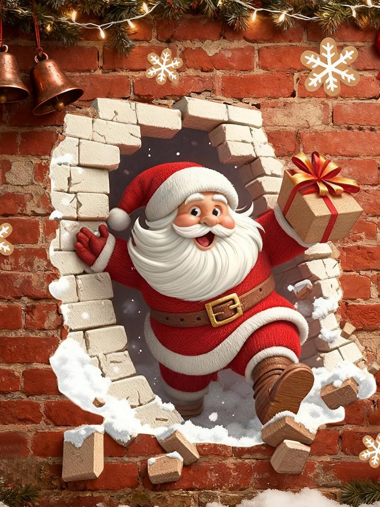 Wall Stickers Christmas Santa  - Home Bathroom Break review and price