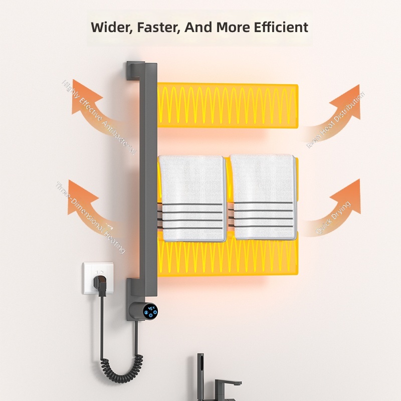 Vertical Wall-mounted 3 Bars E - Home In Bathroom review and price