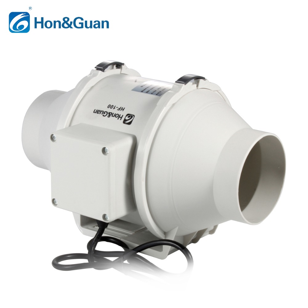 4'' Silent Inline Duct Fan Hig - Home Bathroom Vent Fans review and price