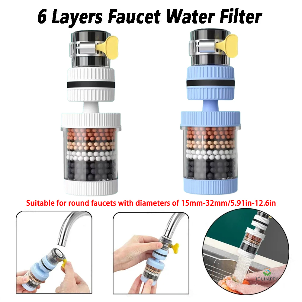 6 Layers Faucet Water Filter U - Home In Bathroom review and price